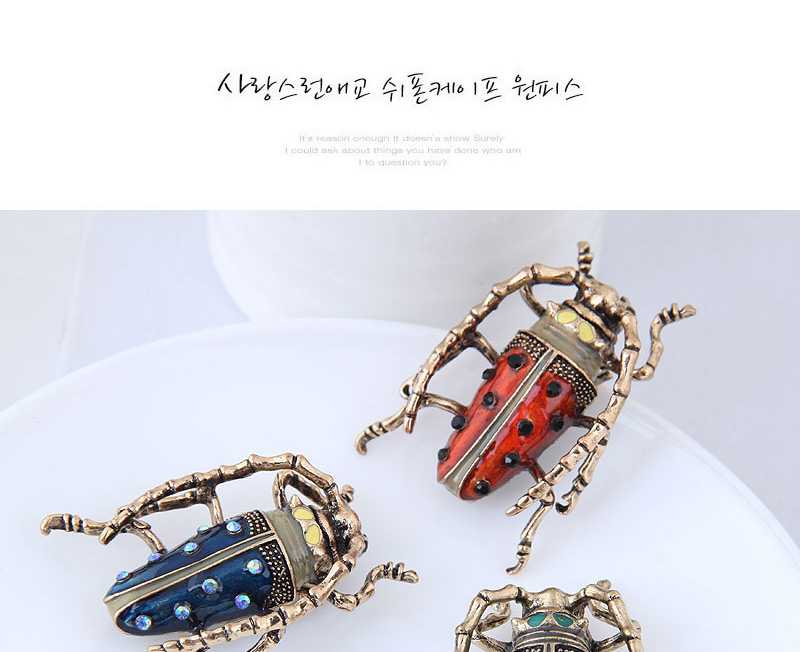 Fashion Navy Insect Shape Design Simple Brooch,Korean Brooches