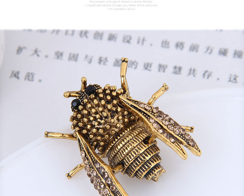 Elegant Silver Color Cicadidae Shape Design Simple Brooch,Korean Brooches
