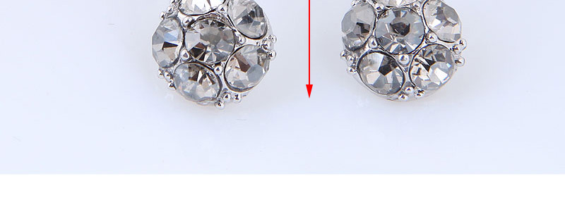 Simple Silver Color Bowknot Shape Decorated Earrings,Stud Earrings