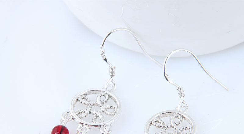Fashion Silver Color Hollow Out Design Pure Color Earrings,Drop Earrings