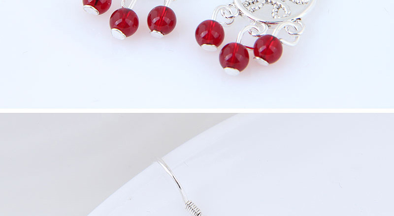 Fashion Silver Color Hollow Out Design Pure Color Earrings,Drop Earrings