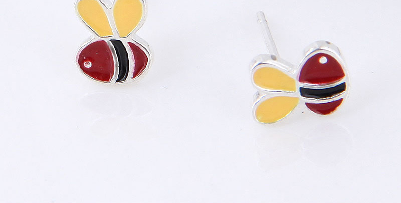 Fashion Multi-color Rabbit  Bee Shape Decorated Earrings,Stud Earrings
