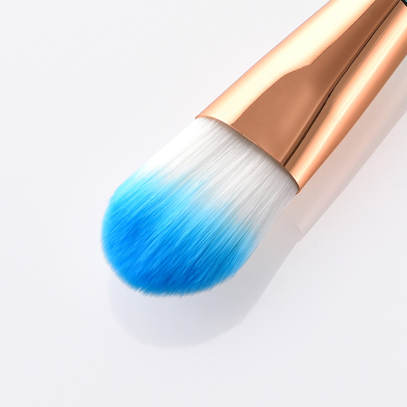 Fashion Blue Hooks Shape Decorated Makeup Brush,Beauty tools