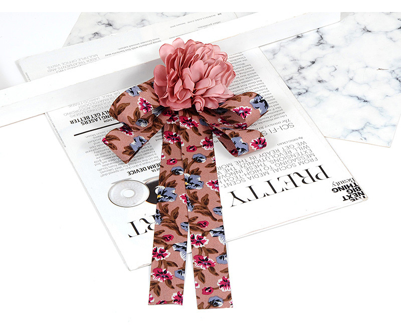 Fashion Pink Flower Decorated Brooch,Korean Brooches