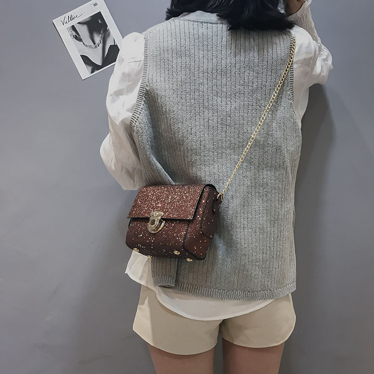 Vintage Brown Buckle Decorated Shoulder Bag,Shoulder bags