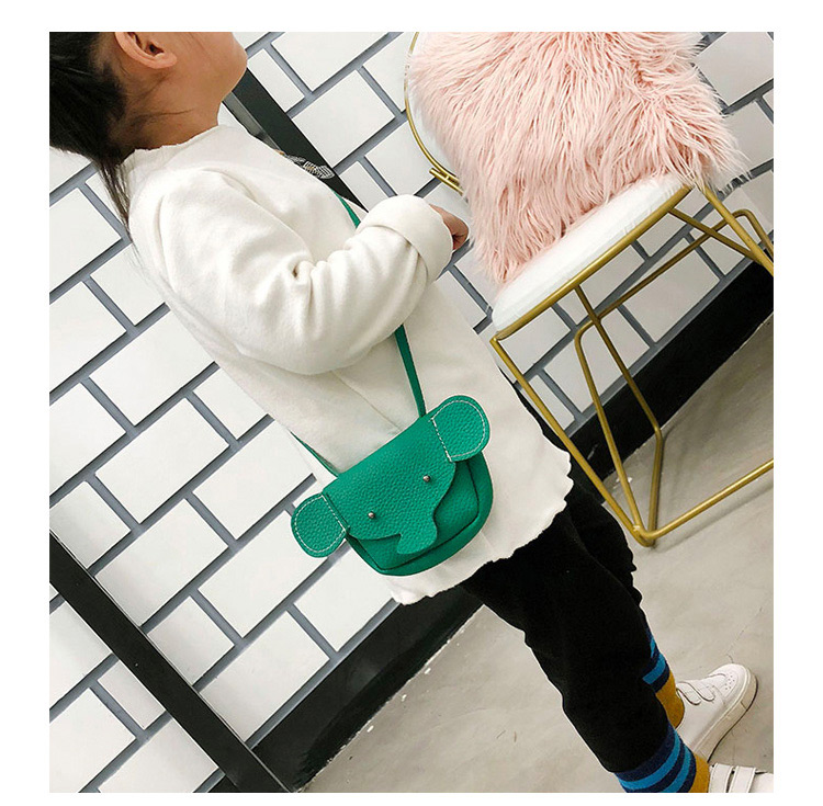 Fashion Pink Elephant Shape Decorated Wallet,Shoulder bags