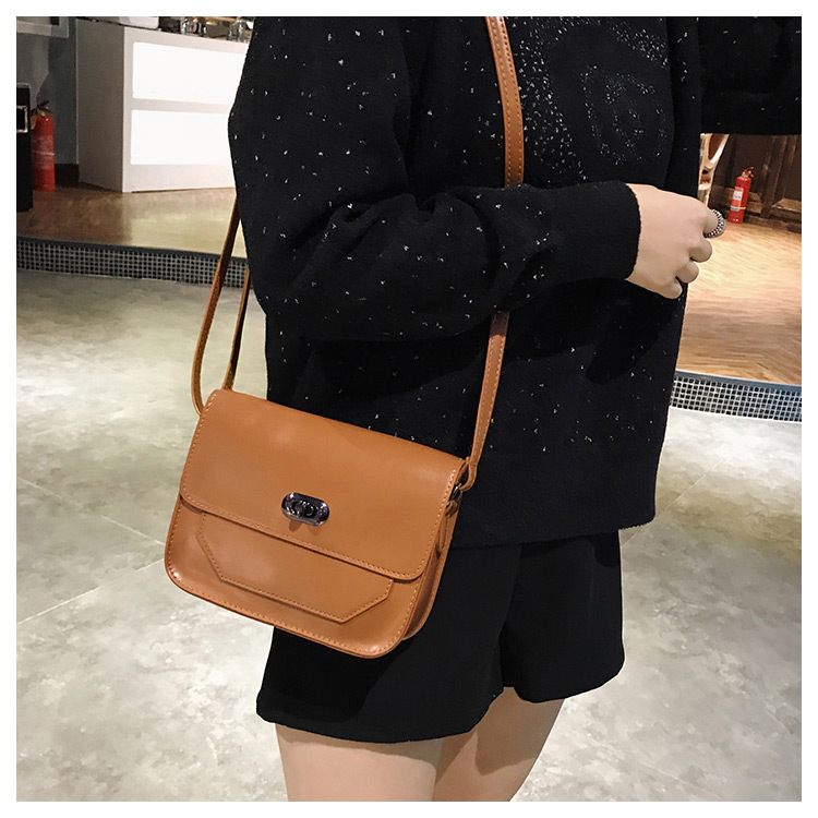 Vintage Black Square Shape Decorated Shoulder Bag,Shoulder bags