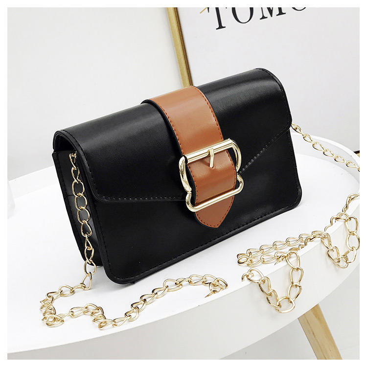Fashion Dark Brown Square Shape Decorated Shoulder Bag,Shoulder bags