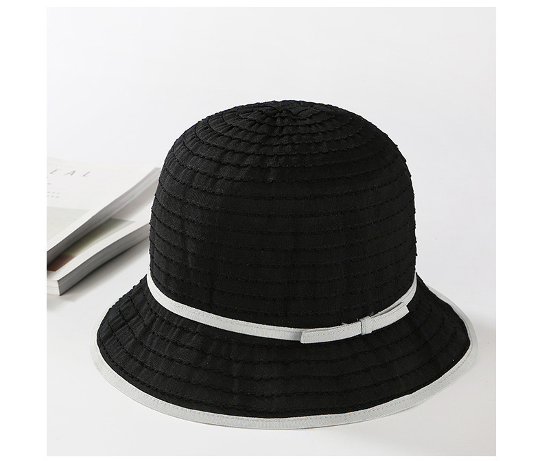 Trendy Beige Stripe Pattern Decorated Sunshade Hat,Sun Hats