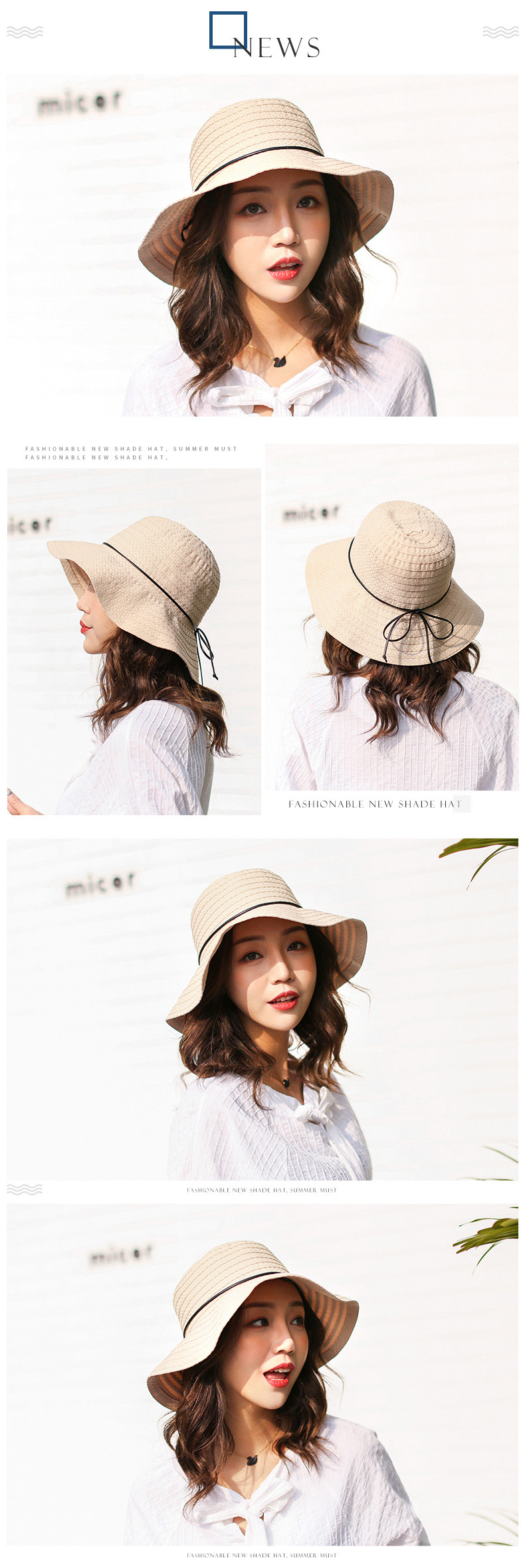 Trendy Yellow Pure Color Design Foldable Sunshade Hat,Sun Hats