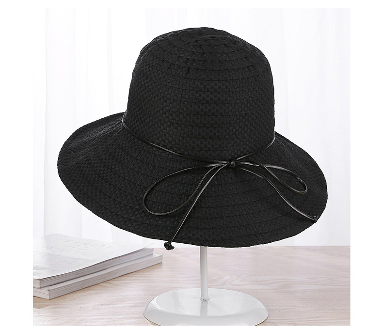 Trendy Navy Pure Color Design Foldable Sunshade Hat,Sun Hats