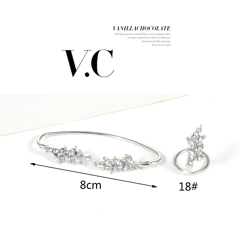 Fashion Silver Color Water Drop Shape Decorated Ring,Fashion Rings