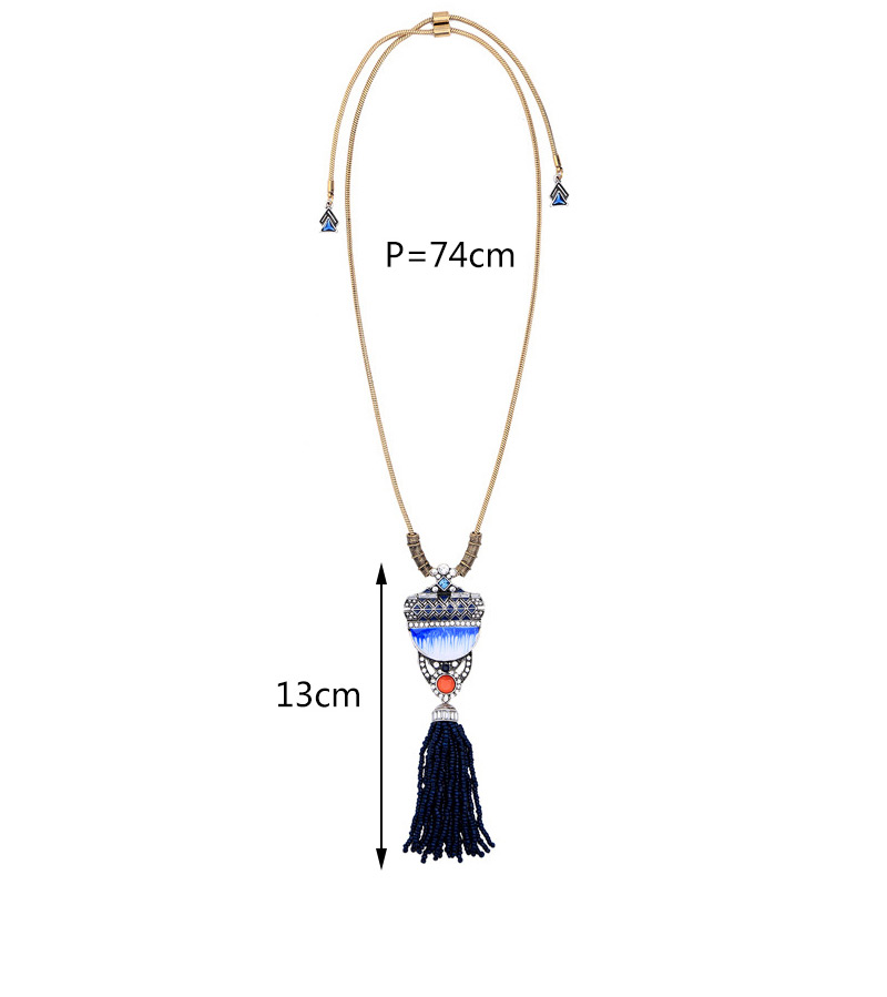 Fashion Multi-color Tassel Decorated Earrings,Beaded Necklaces