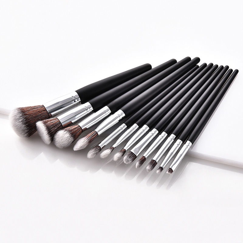 Fashion Multi-color Color Matching Design Cosmetic Brush(12pcs),Beauty tools