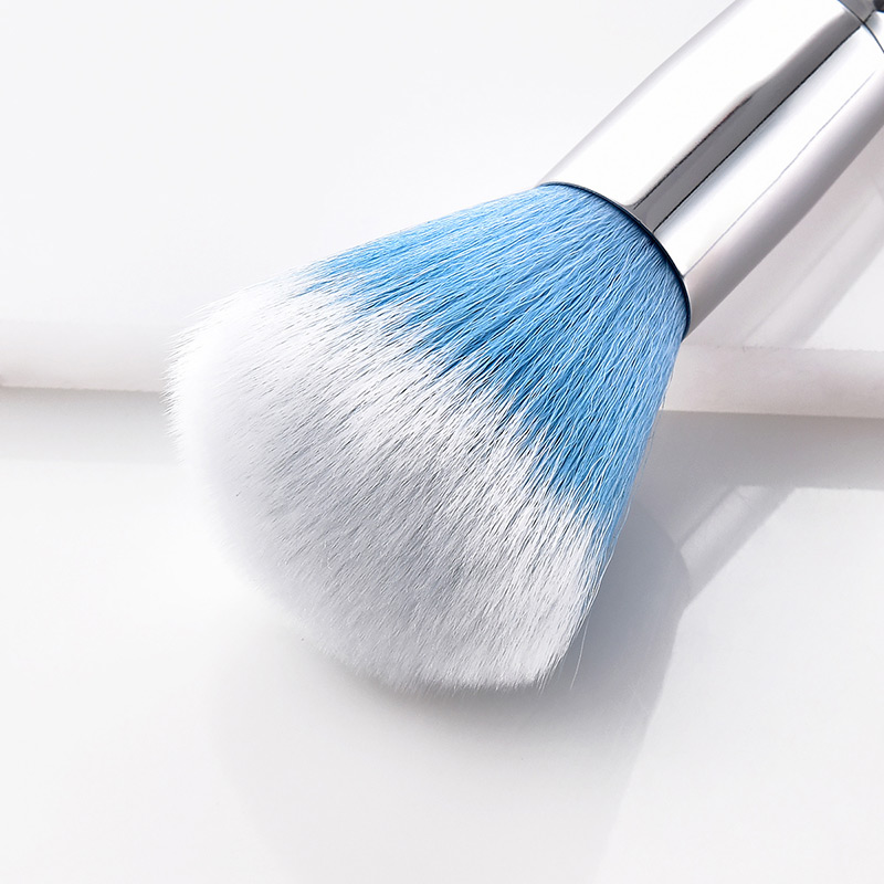 Fashion Blue+white Color Matching Design Cosmetic Brush(12pcs),Beauty tools