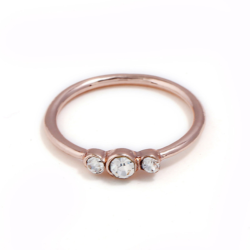 Fashion Silver Color Diamond Decorated Simple Ring,Fashion Rings