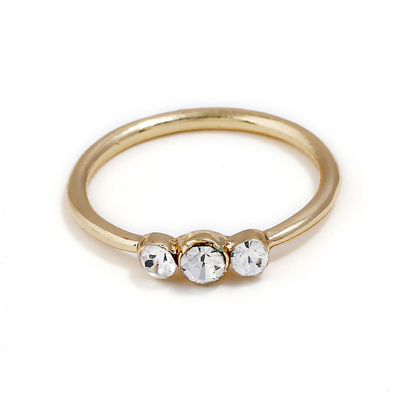 Fashion Blue Diamond Decorated Simple Ring,Fashion Rings