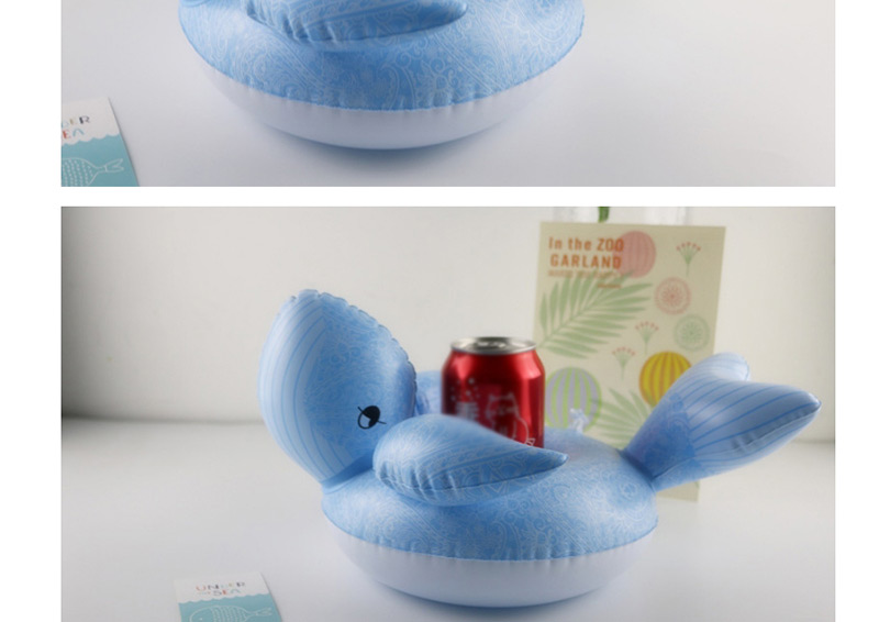 Fashion Blue Whale Shape Decorated Cup Holder,Swim Rings