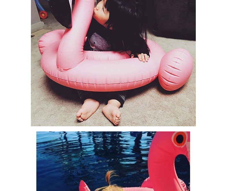 Fashion Pink Flamingo Shape Decorated Children Life-saving Ring,Swim Rings