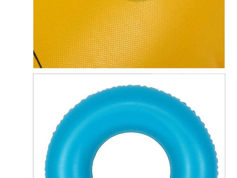 Fashion Yellow Letter Shape Decorated Life-saving Ring (210g),Swim Rings