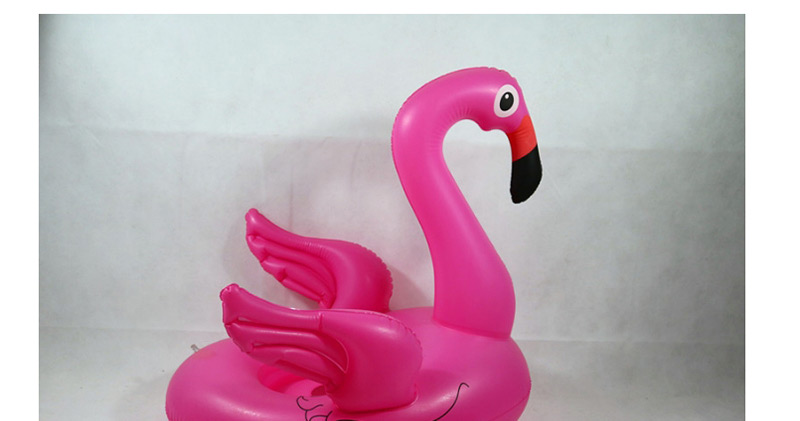 Fashion Plum Red Flamingo Shape Decorated Swimming Ring,Swim Rings