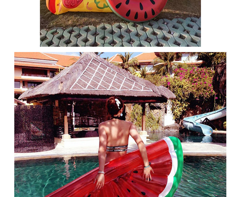 Fashion Red Watermelon Shape Decorated Floating Row(150),Swim Rings