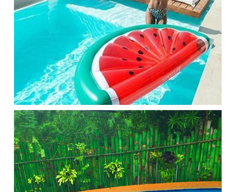 Fashion Red Watermelon Shape Decorated Floating Row(180x70),Swim Rings