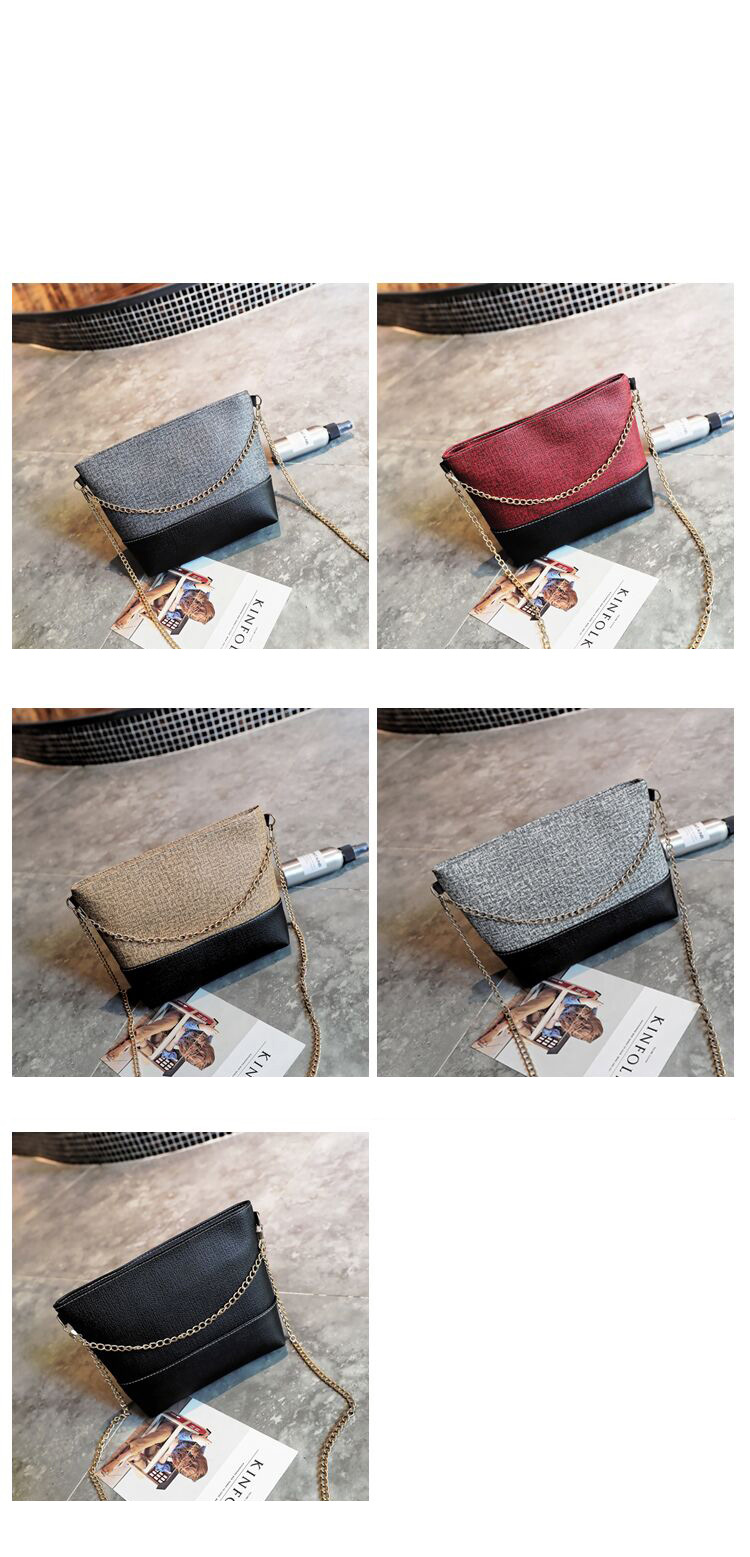 Fashion Khaki Color-matching Decorated Bag,Shoulder bags