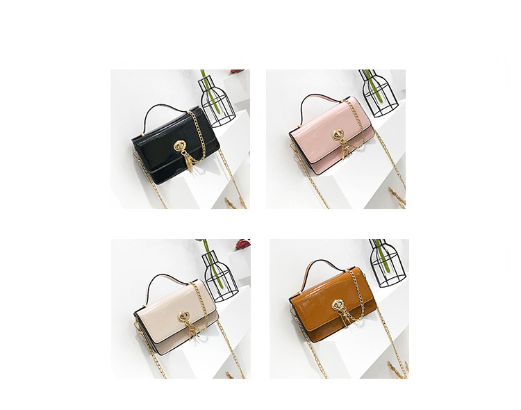 Fashion Beige Oval Shape Decorated Bag,Handbags