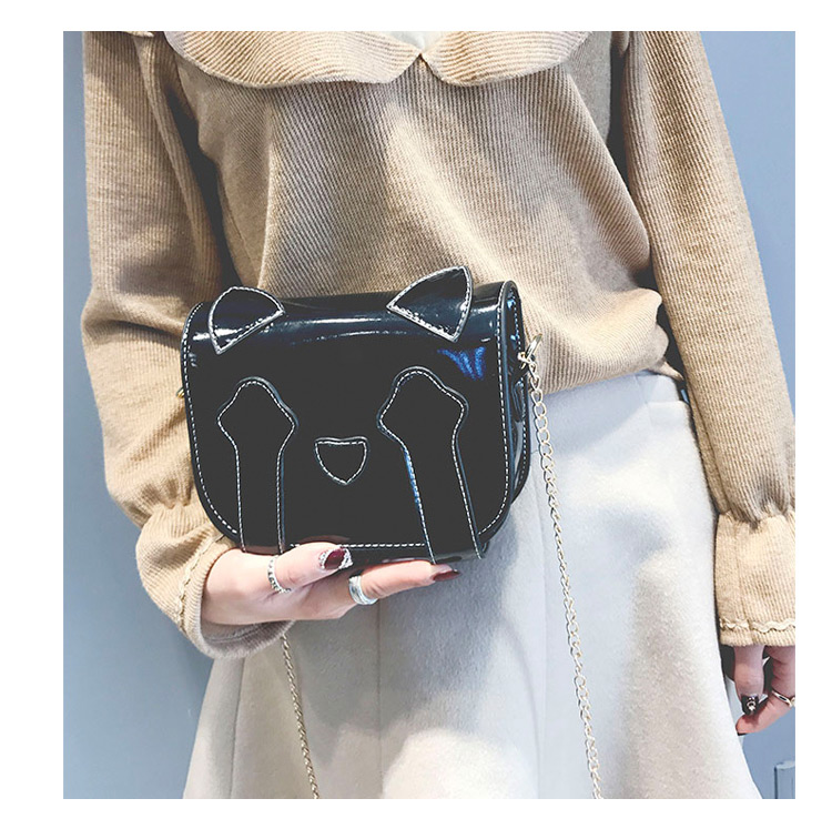 Fashion Black Cat Shape Decorated Bag,Shoulder bags