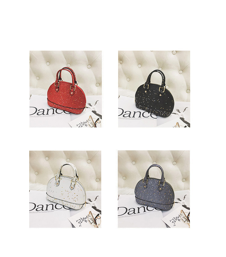 Fashion White Semicircle Shape Design Bag,Handbags