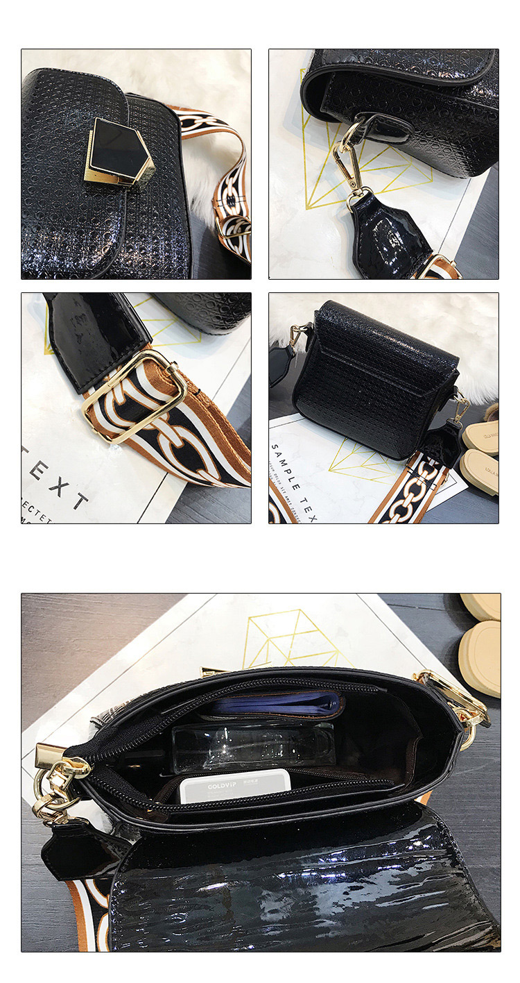Fashion Black Grid Shape Decorated Pure Color Bag,Shoulder bags