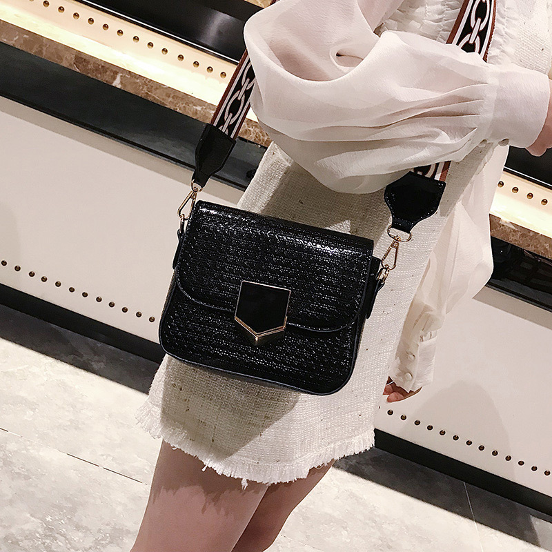 Fashion Black Grid Shape Decorated Pure Color Bag,Shoulder bags