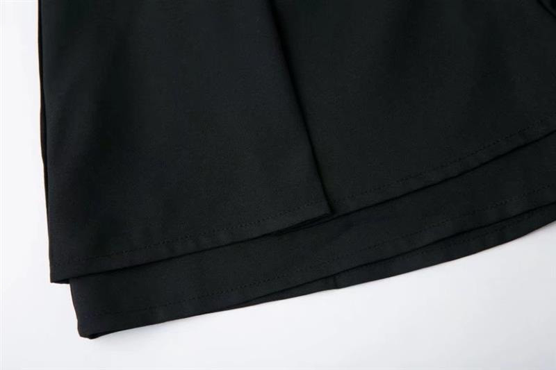 Fashion Black Flower Pattern Decorated V Neckline Jumpsuit,Pants