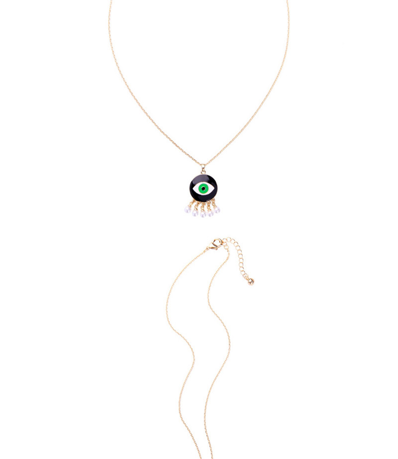 Fashion Gold Color Eye Shape Design Necklace,Pendants
