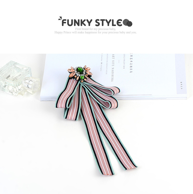 Fashion Pink Butterfly Shape Decorated Bowknot Brooch,Korean Brooches