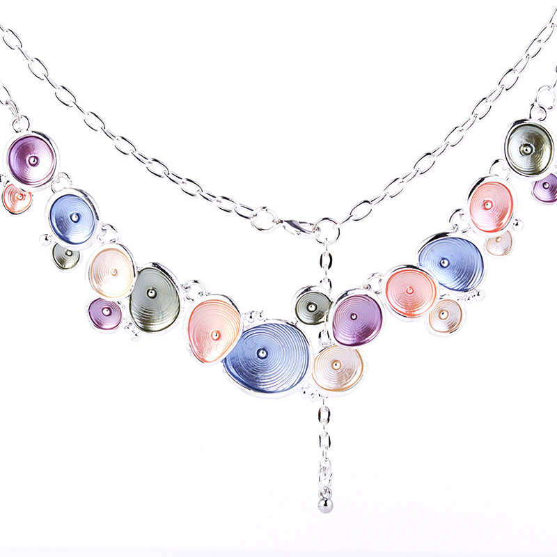 Fashion Kahaki Round Shape Decorated Multi-color Jewelry Sets,Jewelry Sets