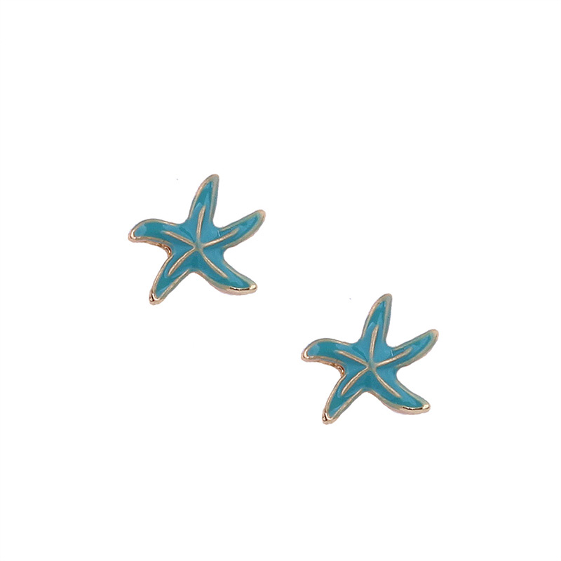 Fashion Gold Color Star Shape Decorated Earrings(3pcs),Earrings set