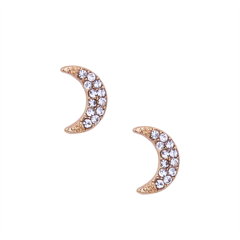 Fashion Gold Color Moon&star Shape Decorated Earrings(3pcs),Earrings set