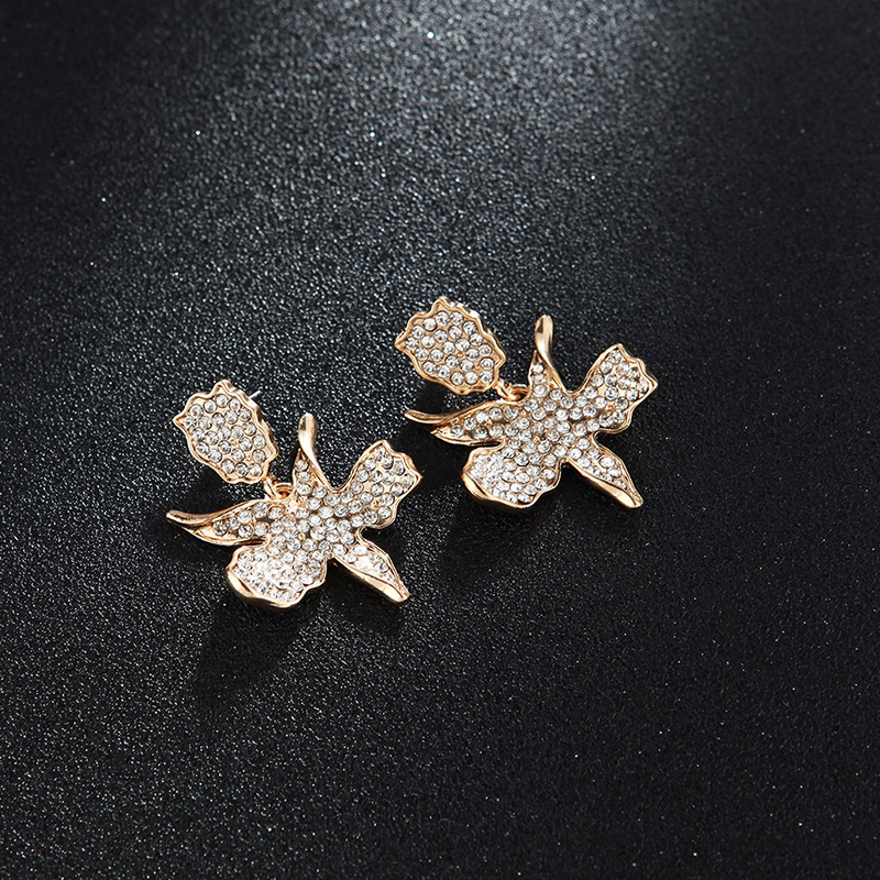 Fashion Gold Color Starfish Shape Decorated Earrings,Drop Earrings
