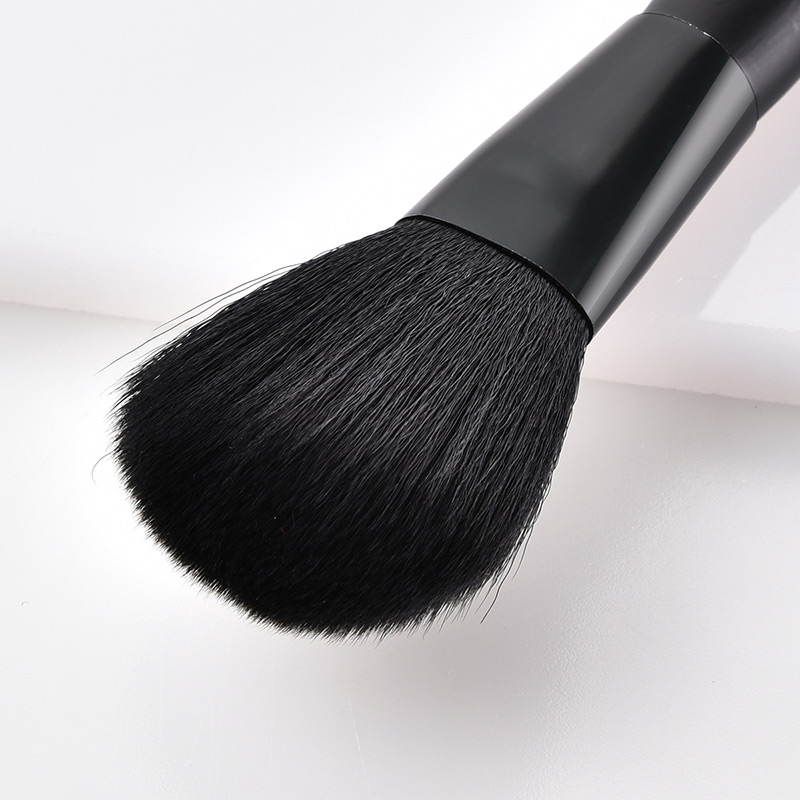 Fashion Black Pure Color Decorated Makeup Brush (7 Pcs ),Beauty tools