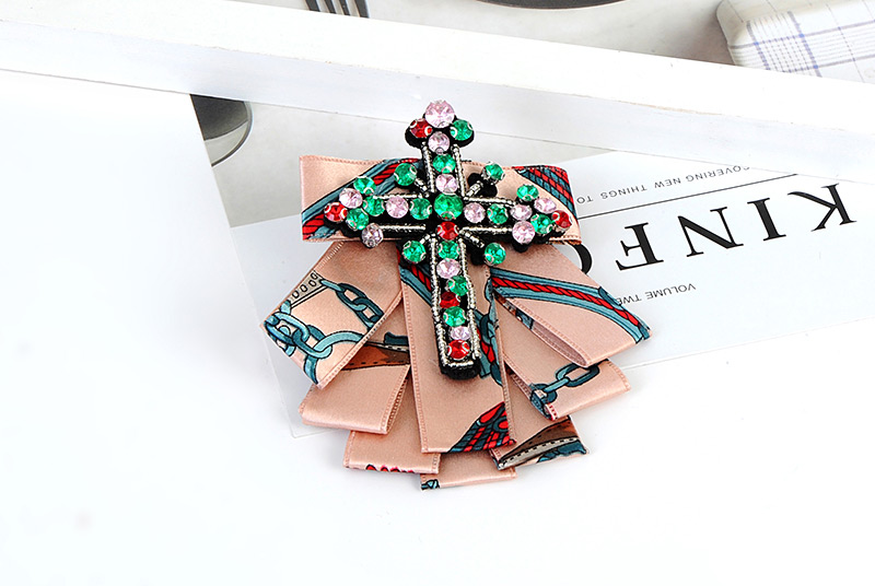 Fashion Pink Color Matching Decorated Brooch,Korean Brooches
