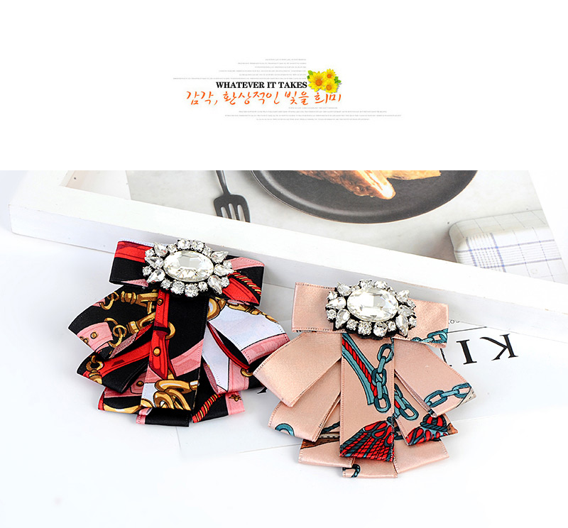 Fashion Pink Oval Shape Decorated Brooch,Korean Brooches