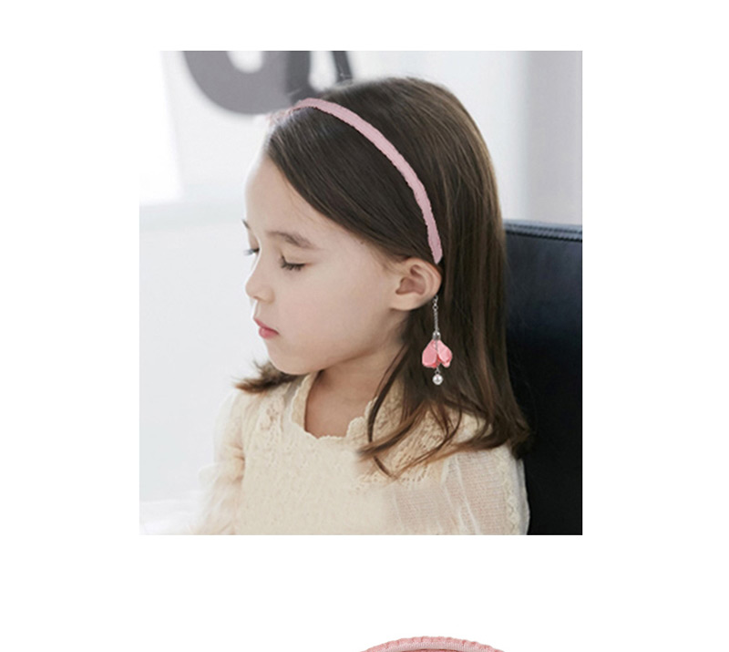 Fashion Gray Flower Shape Decorated Headband,Kids Accessories