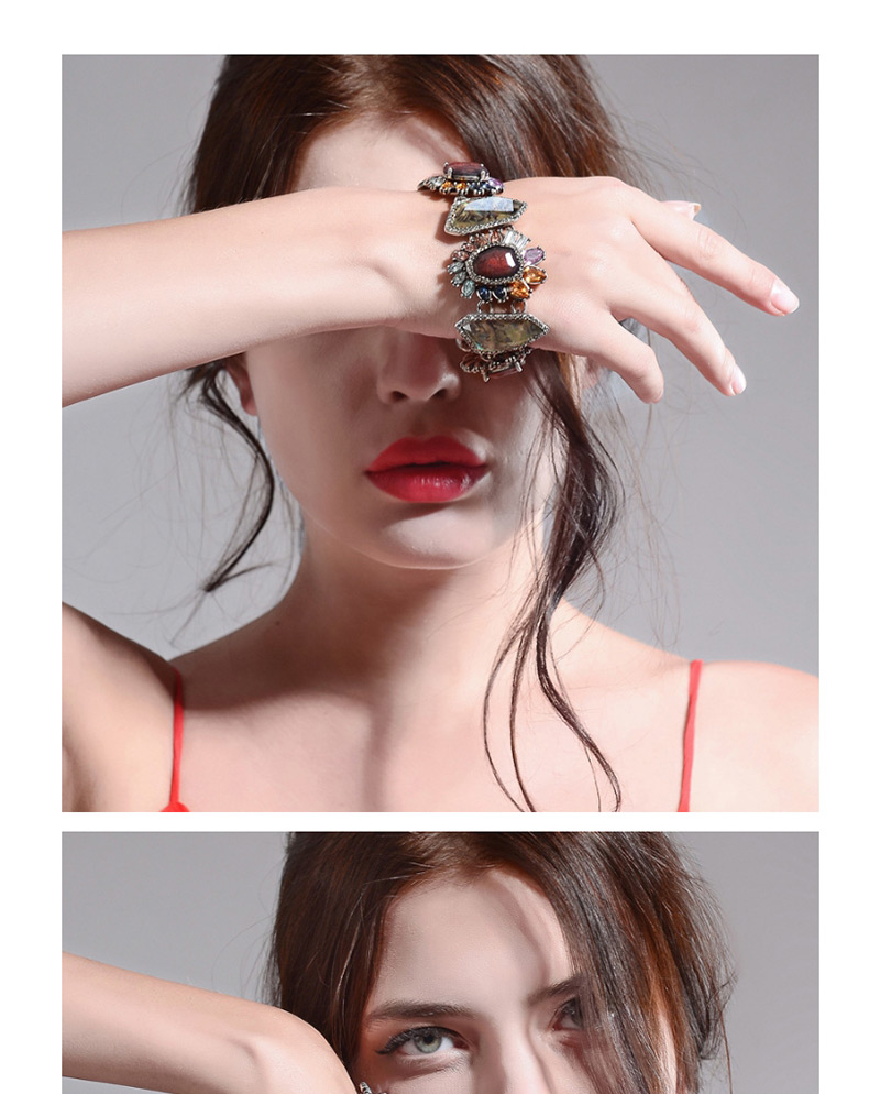 Fashion Multi-color Geometry Shape Decorated Bracelet,Fashion Bracelets