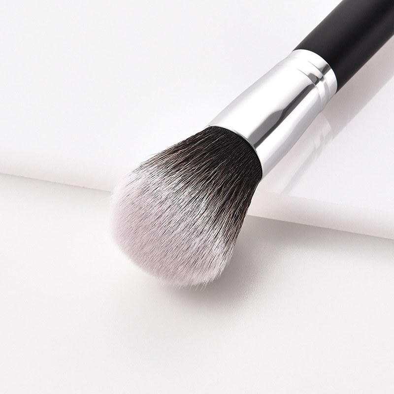 Fashion Black Sector Shape Decorated Cosmetic Brush(12pcs),Beauty tools