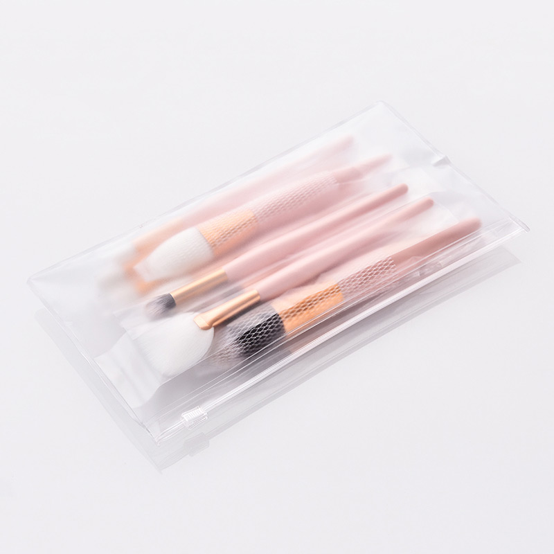 Fashion Pink Sector Shape Decorated Cosmetic Brush(15pcs),Beauty tools