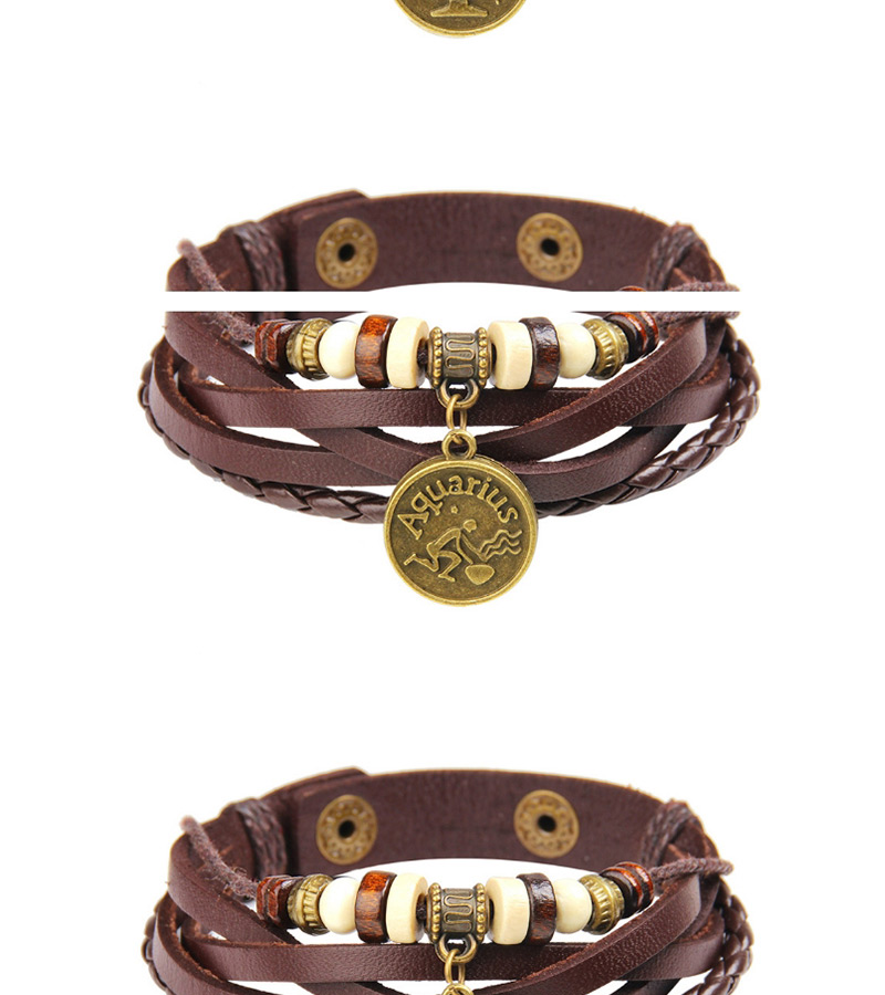 Fashion Brown Pisces Shape Decorated Bracelet,Fashion Bracelets