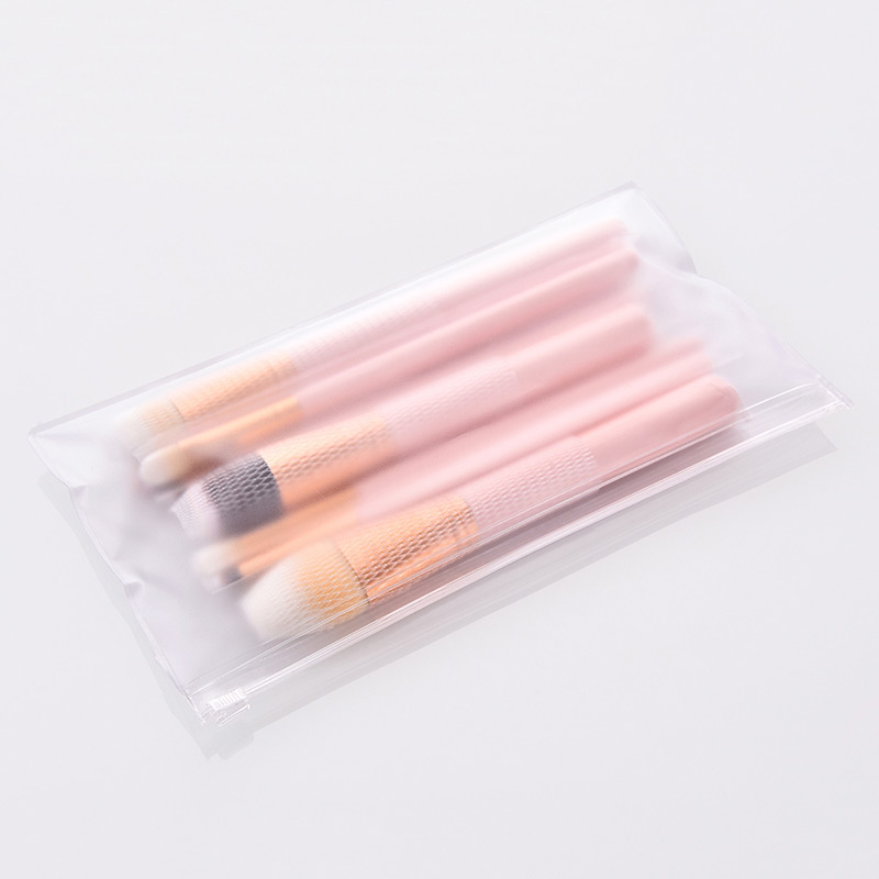 Fashion Pink Round Shape Decorated Makeup Brush(8 Pcs),Beauty tools