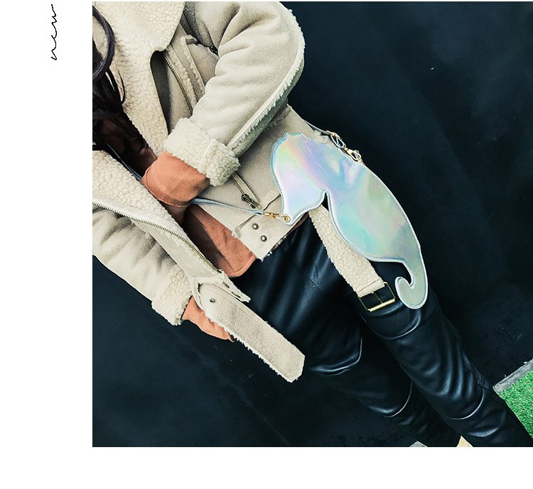 Fashion Silver Color Seahorse Shape Decorated Bag,Shoulder bags
